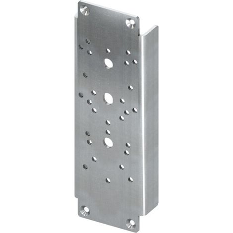TECE TECEprofil Jeu de plaques en acier pour la réception de barres d'appui rabattables A, 9042010