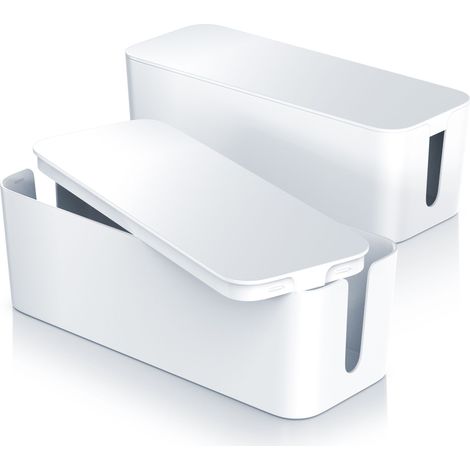 BEARWARE Kabelbox mit Gummifüßen - Kabelmanagement / dezente Optik / Ladebox (1/5)