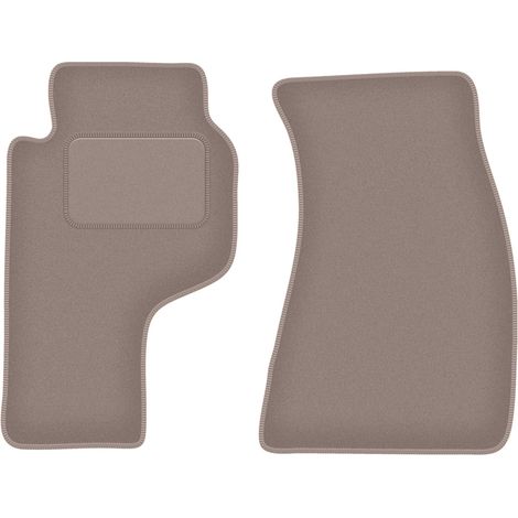 Tapis de sol avant beiges pour Nissan 200SX coupé (1988-2003) (1/5)