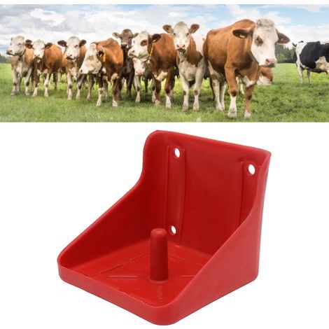 Bloc à lécher sel pour bétail et moutons, boîte plastique équipement ferme (1/5)