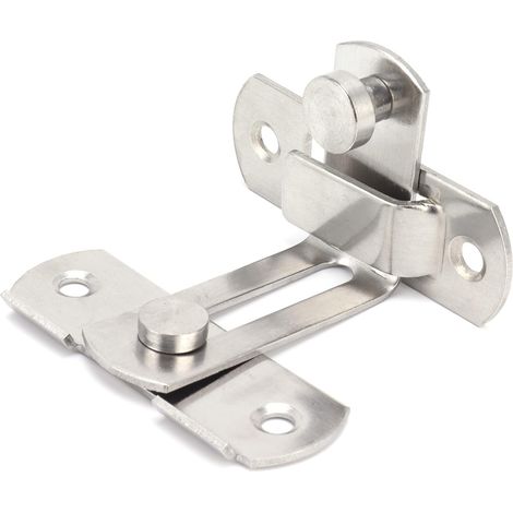 American Hardware Outdoor Buckle Carbon Fixing Latch Steel Barn Bolt