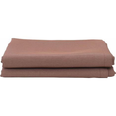 Toile de rechange pour store banne Marron 10 x 1.6 m tissu CFW116143 (1/5)