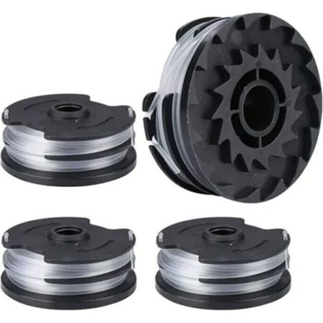4pcs replacement line spools for LIDL Parkside grass trimmers, PRTA 20-Li A1, B2, C3, PRT 550 A1, A3, PRT 300 A1 - 2 x 4 m 1.6 mm (1/5)