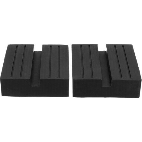 PièCes Voiture Universelle Fente Ascenseur Chariot Bloc de Disque Pad Pad en Caoutchouc Garde Adaptateur (1/2)