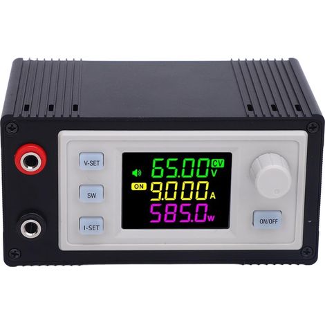 Regolatore di tensione regolabile, ingresso DC12 72V DC0 65V 0 9A 585W Uscita display LCD a colori, con ricarica solare MPPT, per alimentazione mobile, driver LED, alimentatore (1/5)