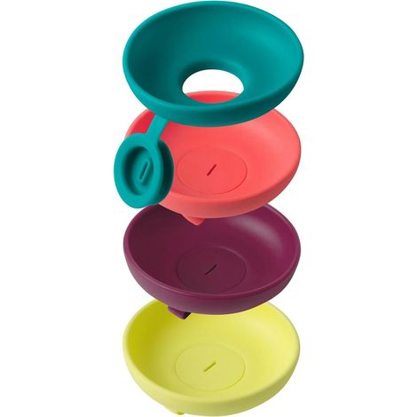 Silikon-Eisstielhalter, 4er-Set für Kinder, Eiswaffelhalter, Auffangbehälter für tropfendes Eis am Stiel, um das Auslaufen von Eis am Stiel zu verhindern.