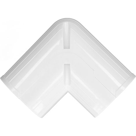 Klimaanlagenschlauchabdeckung, vertikale Winkelrohrabdeckung, dekorative PVC-Verteilerabdeckung, Set für 5-10 PS Motoren (1/5)