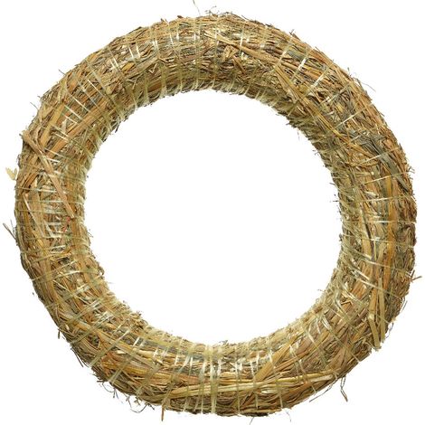 Strohkranz Natur - Ø 40 cm (1/2)