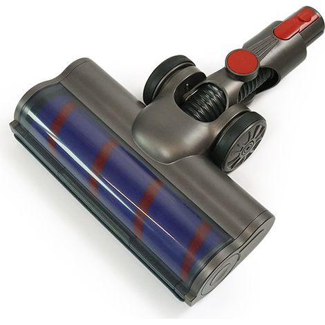 Spazzola a rullo in fibra di carbonio per aspirapolvere Dyson V7 V8 V10 V11 V15 con LED [Accessorio di ricambio] (1/4)