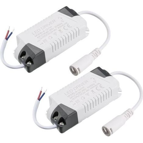 2 unidades 08-12W 0Corriente constante 0300mA 0Alta potencia 0LED 0Controlador 0CC 0Conexión 0Fuente 0Corriente (1/3)