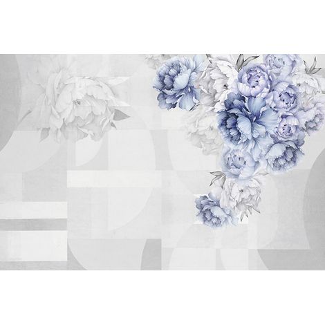 Papier peint panoramique - Fleurs - 130 cm x 87 cm (1/2)