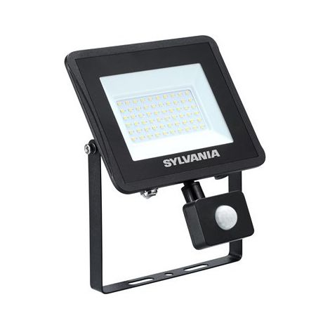 START Flood Flat IP54 46W 5000lm 840 PIR Noir (0050142) (1/3)