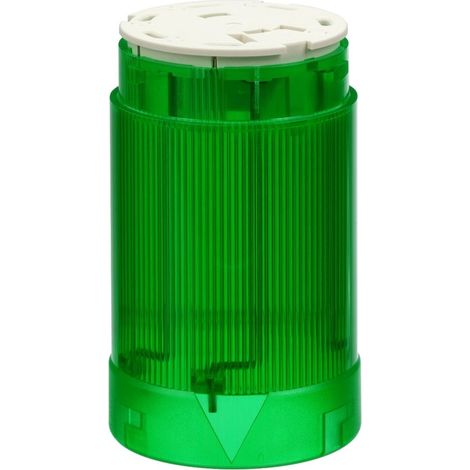 Unidad luminosa CE ø 45 mm verde IP40 230 V AC/DC rango -10°C a 50°C bombilla no incluida