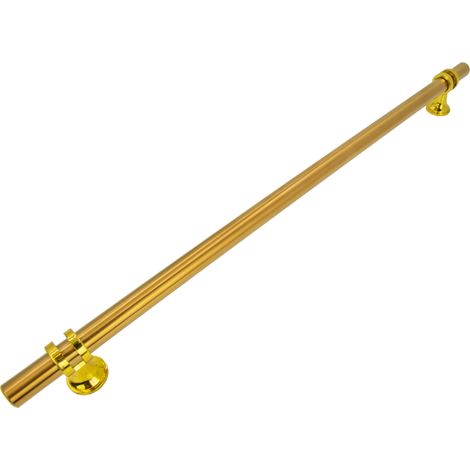 Tirador para mueble barandilla Apollo 320 mm dorado (1/4)