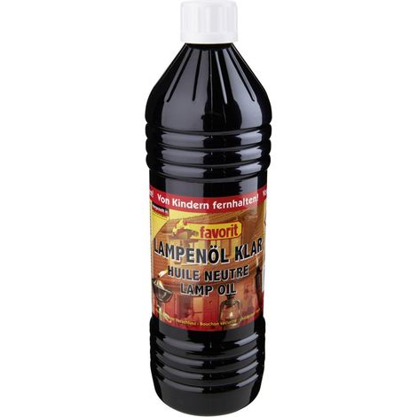 Favorit Lampenöl klar 1 L Kaminanzünder & Brennstoffe