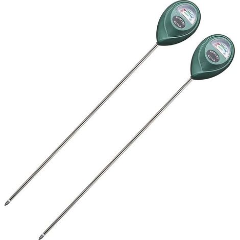 XLUX Langsonden-Hygrometer für tiefe Bodenschichten, Feuchtigkeitsanzeigesensor, Hygrometer für große Topfpflanzen, Blumen, Gartenbau, Landwirtschaft, 2er-Pack (1/5)