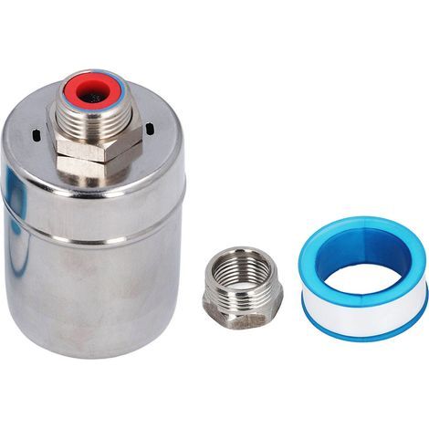 Automatisches Schwimmerventil zur Wasserstandsregelung, Mini-Controller aus Edelstahl 304 für DN20-Schwimmbecken (1/5)