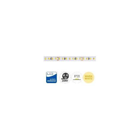 Striscia LED 3000k 24v 14,4w/m 120led/m Smd2835 Ip20 50m Cl60072-4216/50