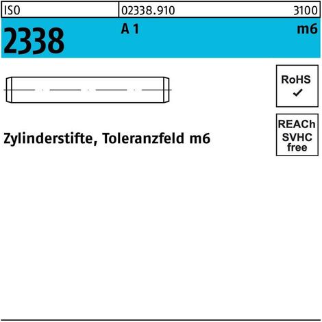 Goupille cylindrique ISO 2338 3 m6x 4 A 1 200 pièces
