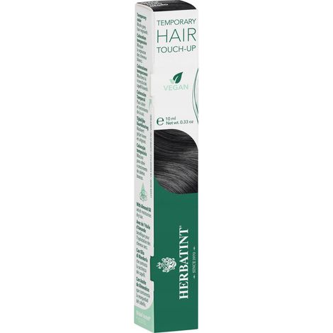 Corrector temporal de raíces Herbatint, color negro, 10 ml.