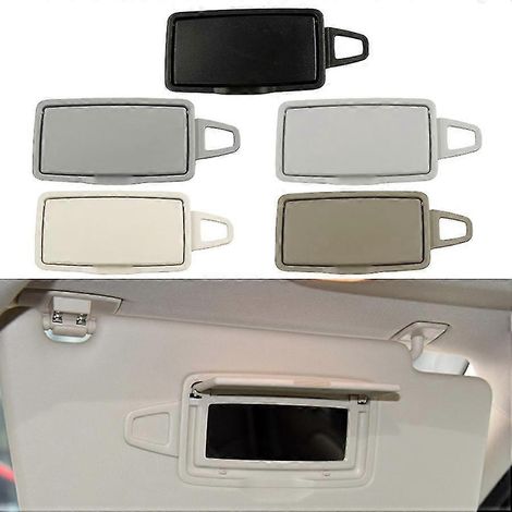 Pare-soleil de rechange gauche/droite avec miroir de courtoisie pour Mercedes-Benz Classe ML/GL/GLE W166 W292 W205 Noir Beige Gris - Pare-soleil - Noir R (1/5)