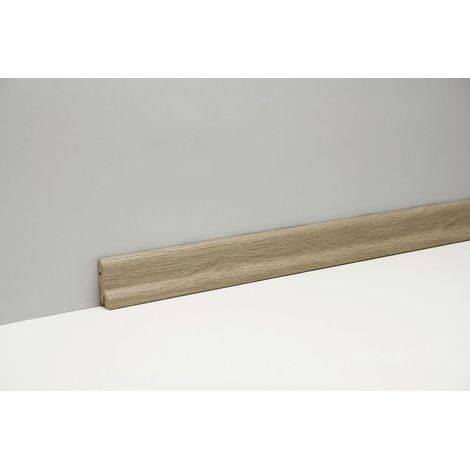 Classen Clip-Fußleiste 240 cm 40 x 20 mm Elfenbein Sockelleiste (1/2)