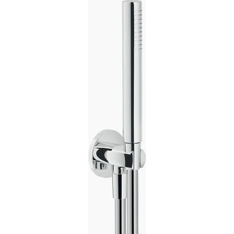 Set de douche avec prise d’eau en laiton chromé - Nobili