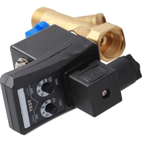 G1/2 DN15 Automatisches elektronisches Kondensatablassventil mit Zeitverzögerung für Luftkompressoren (AC110V) (1/5)