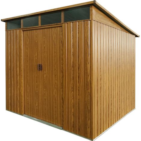 Pergart Gerätehaus "Lübeck 88", holzoptik, 5,02 m² (1/5)