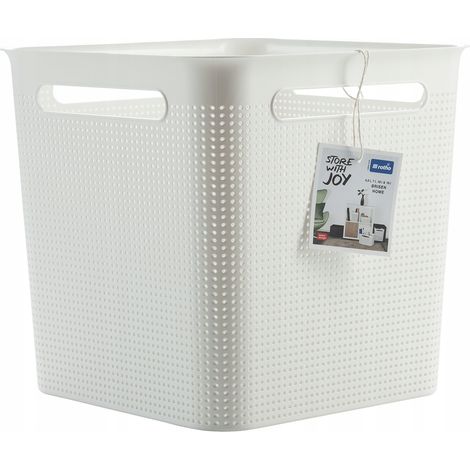Scatola portaoggetti Rotho brisen 18 litri plastica ergonomica (1/3)