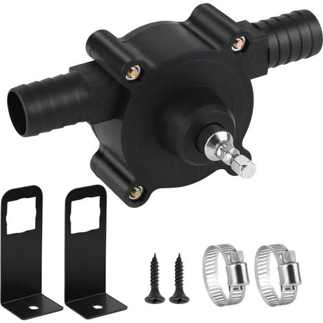 Pompe à Eau pour Perceuse Sans Fil Mini Pompe Auto-amorçante Pompe a Gasoil Électrique Pompe Auto-amorçante Pompe Électrique Portable pour Jardin, Piscine (1/5)