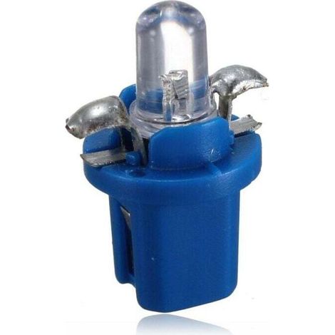 Ampoule Led Compteur Tableau De Bord T5 Bleu Avec Support Pour Voiture Tuning (1/3)