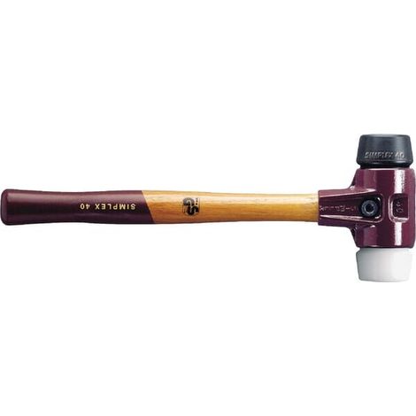 Halder SIMPLEX 3027.050 Mazzuola manico ergonomico, medio-duro 1105 g 370 mm 1 pz.