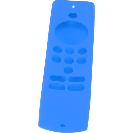 Blaue Silikonhülle für die Amazon Fire TV Stick Lite Fernbedienung (2021), rutschfeste Schutzhülle, Packung (1/5)