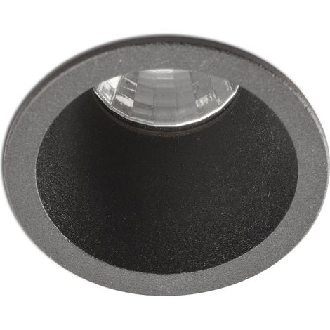 FOX Lampe encastrable au mur noir 02101002 (1/2)