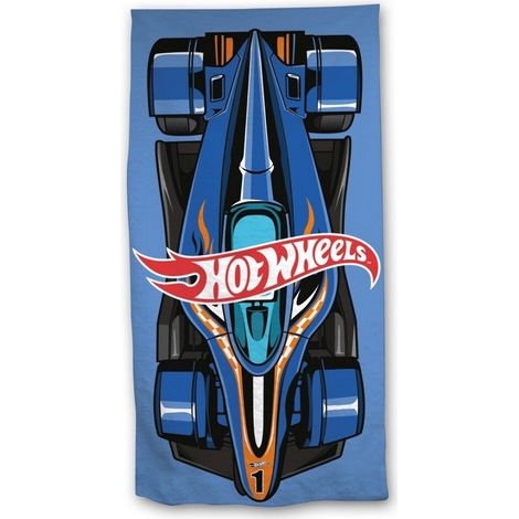 Serviette De Plage - HOT WHEELS Voiture de course - 70x140 cm