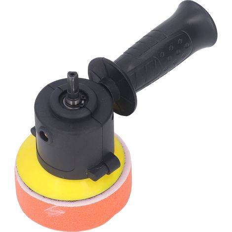 Kit d'outils de polissage et de lustrage excentriques avec adaptateur pour perceuse et polisseuse, pour l'entretien automobile