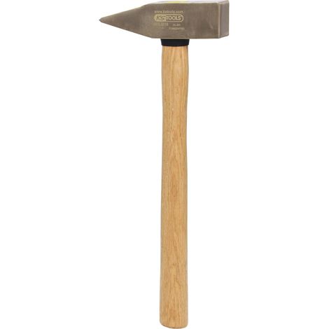 KS Tools BRONZEplus Schlosserhammer 1000 g, mit Hickorystiel