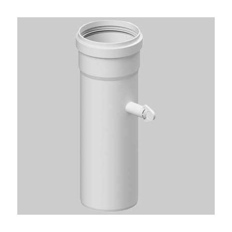TUBO MONO PARETE IN PPS MF CON ISPEZIONE - cm 25 Ø 60 - 1 pezzi - MADE IN ITALY