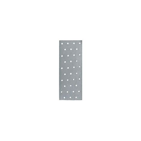 Giunto a piastra forato 40 x 160 mm.