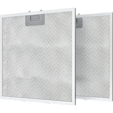 Filtre à graisse en métal pour hotte aspirante - 339 mm x 280,5 mm - Convient pour hottes encastrées FGS-ESF23A360AC (1/5)