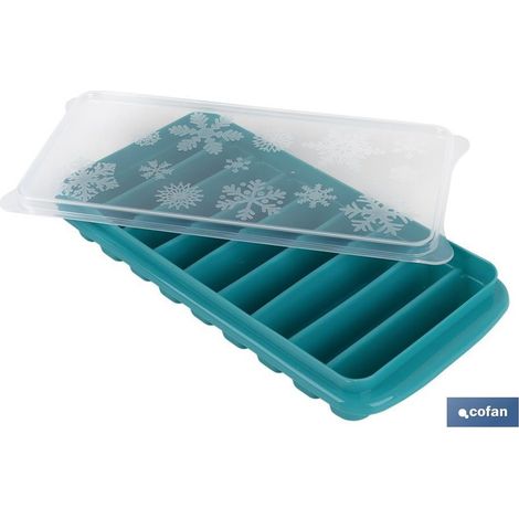 Eiskübel mit Deckel, Everest-Modell, türkisfarben, 12,5 x 26 x 4 cm