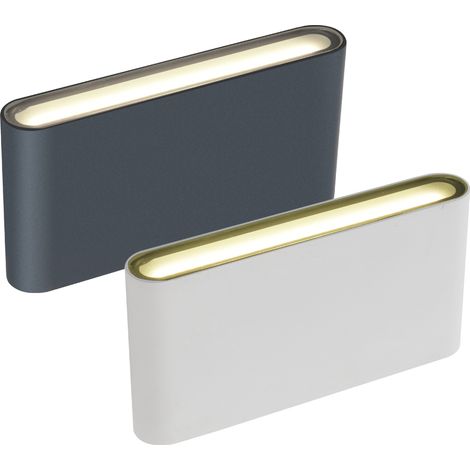 Faretto Up&Down 230V 12W Bianco Tricolor Ip54