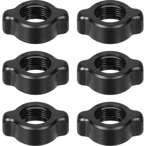 6-teiliges Set Befestigungsmuttern zum Ersetzen von Kfz-Befestigungsschrauben, Handyhalterungen, Ersatzteile, 17-mm-Kugelgelenke, Befestigungsadapterkopf, DVR-Ladegerät (1/5)