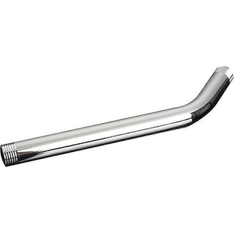 Wandbrausearm aus Edelstahl (24 cm) – Ersatzteil für Badezimmer – 4 x 25 cm – Silber (1/4)