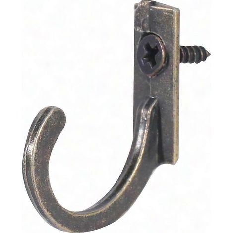 100 Vintage-Wandhaken aus Zinklegierung, Türhaken für die Inneneinrichtung, 100er-Packung (1/5)