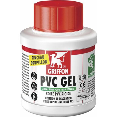 Pegamento gel pvc agua - GRIFFON : 6140214