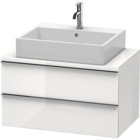 HAPPY D.2 mobile consolle basso 440x800x478mm bianco lucido