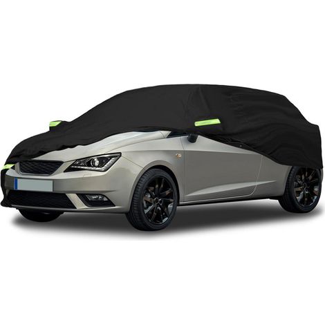 Autoabdeckung wasserdicht für SEAT Ibiza 2008-2023, atmungsaktiv, mit Reflektoren (1/5)