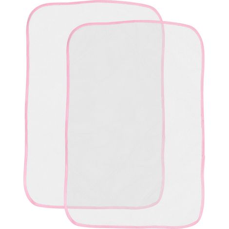 2 Stück Bügeltücher für Bügelbretter, hitzebeständige Bügelnetzunterlage, schützende Bügelauflage-57.00X38.00X0.10CM-Random Color (1/4)